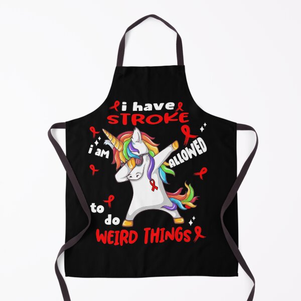 Item preview, Stroke Awareness Funny I have Stroke i'm allowed to do Weird Things! designed and sold by JanetShop809.