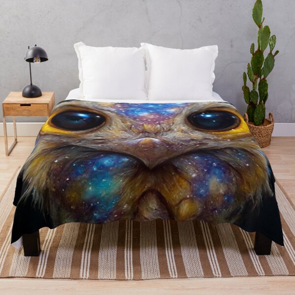 Item preview, Cute Galactic Owl designed and sold by Gustavo Navarro.