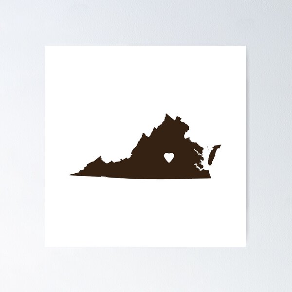 Item preview, Virginia Love in Coffee designed and sold by Maren Misner.
