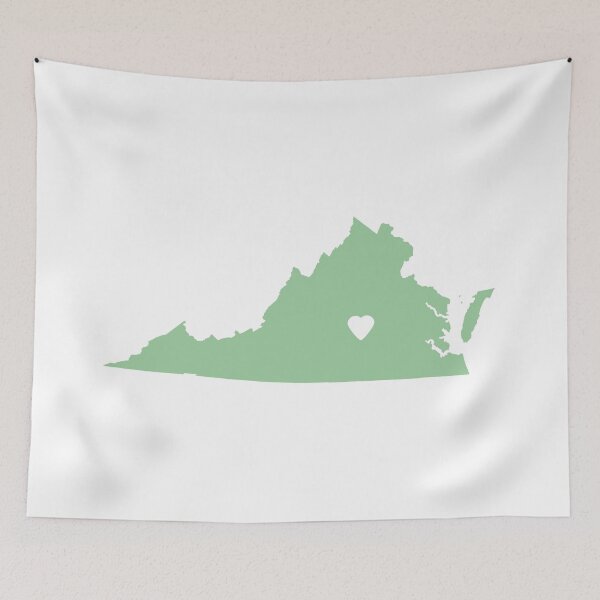 Item preview, Virginia Love in Sage designed and sold by Maren Misner.