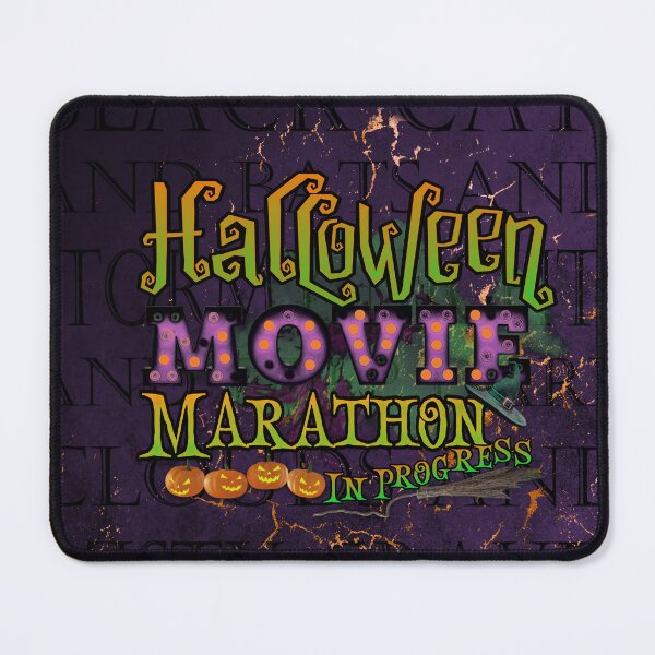 Item preview, Halloween Movie Marathon In Progress Purple Orange Marquee Letter Lights designed and sold by ChicoryJunction.