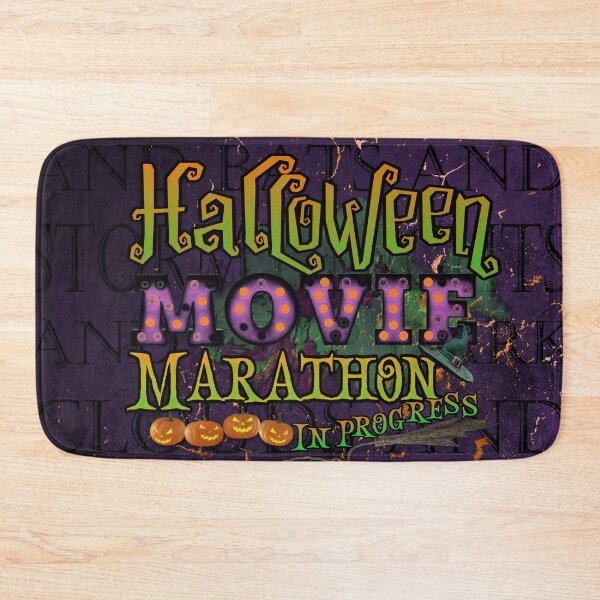 Item preview, Halloween Movie Marathon In Progress Purple Orange Marquee Letter Lights designed and sold by ChicoryJunction.
