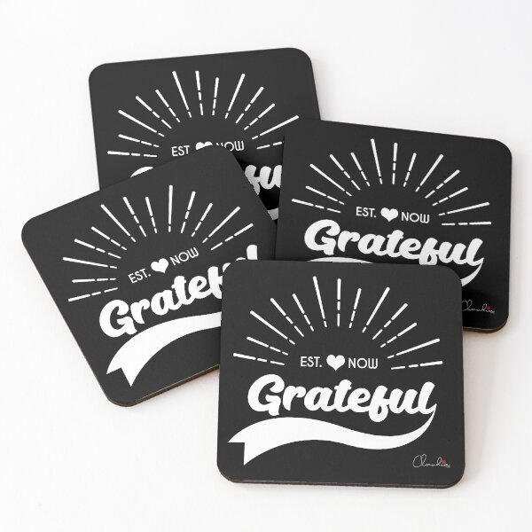 Item preview, Be Grateful Now Graphic Print designed and sold by ClaudiaFlores.
