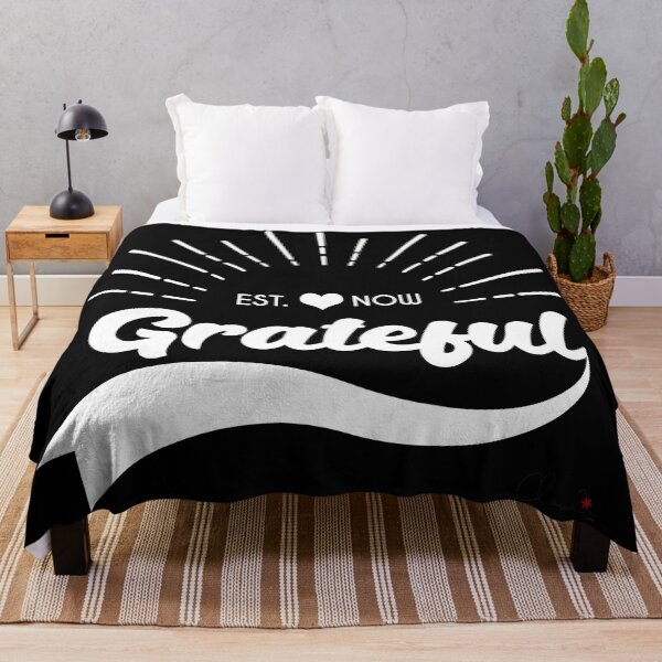 Item preview, Be Grateful Now Graphic Print designed and sold by ClaudiaFlores.