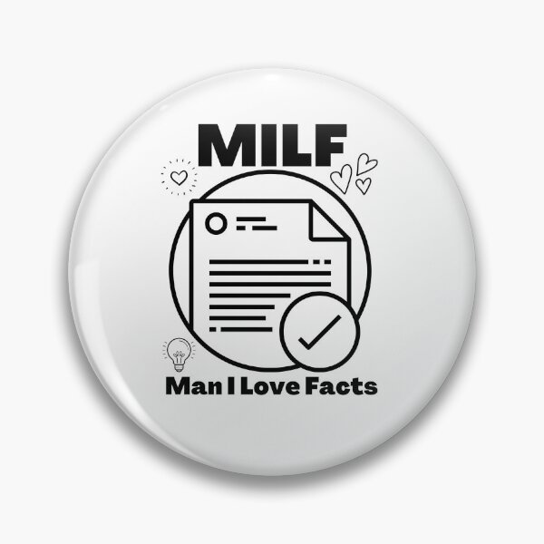Item preview, MILF Man I Love Facts designed and sold by PlethoraPrints.