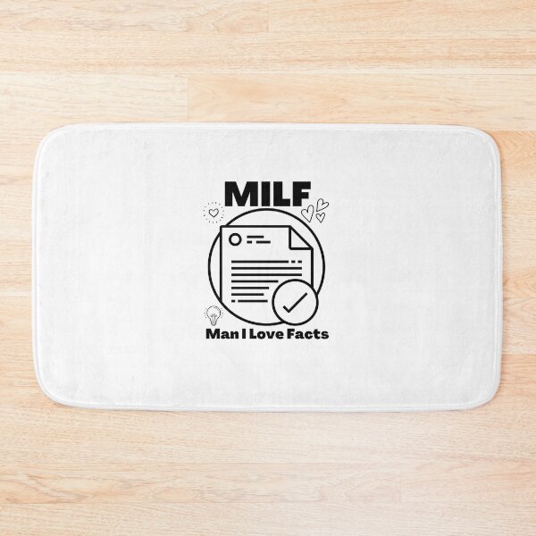 Item preview, MILF Man I Love Facts designed and sold by PlethoraPrints.