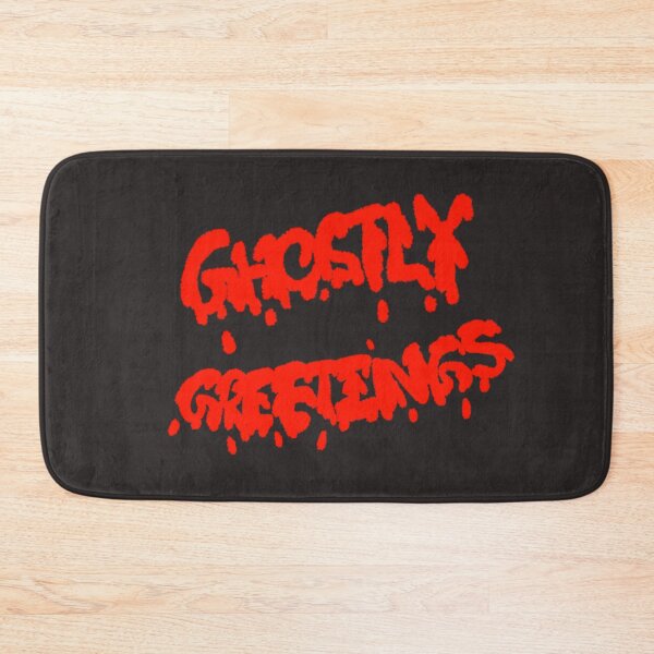 Item preview, Ghostly greetings Halloween bloody text classic tshirt  designed and sold by Loveartse.