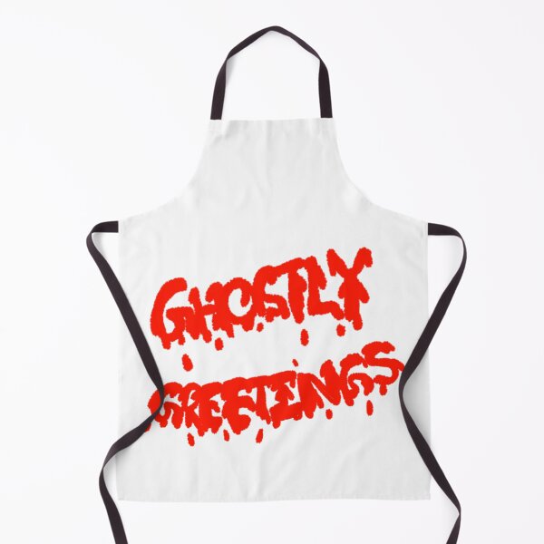 Item preview, Ghostly greetings Halloween bloody text classic tshirt designed and sold by Loveartse.