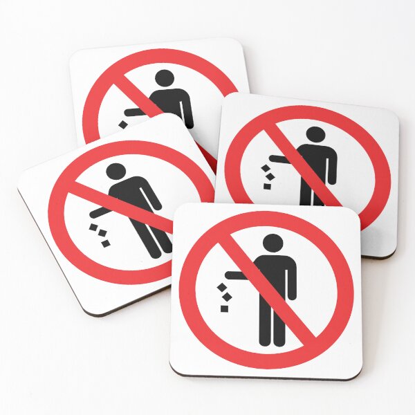 Item preview, Don't Throw Garbage Here | Keep Nature clean Signs designed and sold by Freefay.