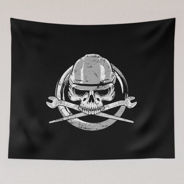 Item preview, Ironworker skull - Ironworker design designed and sold by yococo.