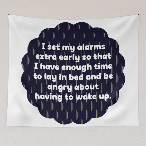 Item preview, I set my alarms extra early  designed and sold by Lezbo1986.