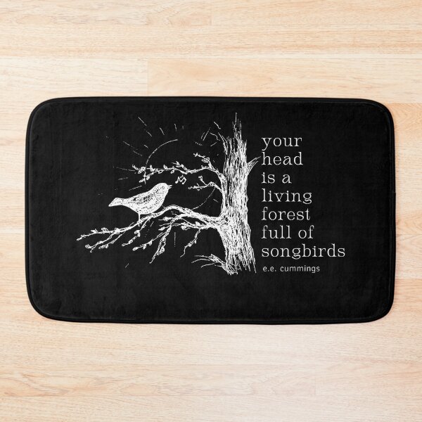 Item preview, your head is a living forest full of songbirds (6) designed and sold by alksongbird.