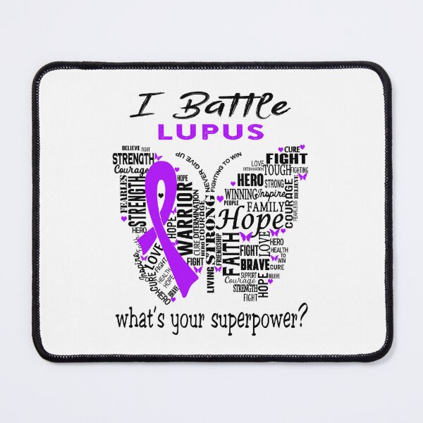 Item preview, Lupus Warrior - I Battle Lupus What is your Superpower? designed and sold by KirstybShop.