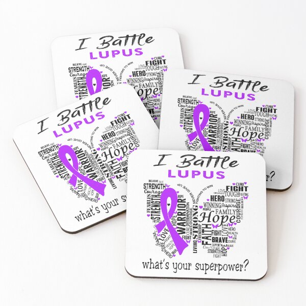 Item preview, Lupus Warrior - I Battle Lupus What is your Superpower? designed and sold by KirstybShop.
