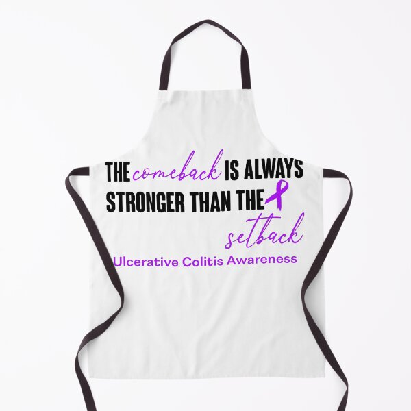 Item preview, Ulcerative Colitis Awareness - The Comeback is Always Stronger Than The Setback designed and sold by Robbsyn.