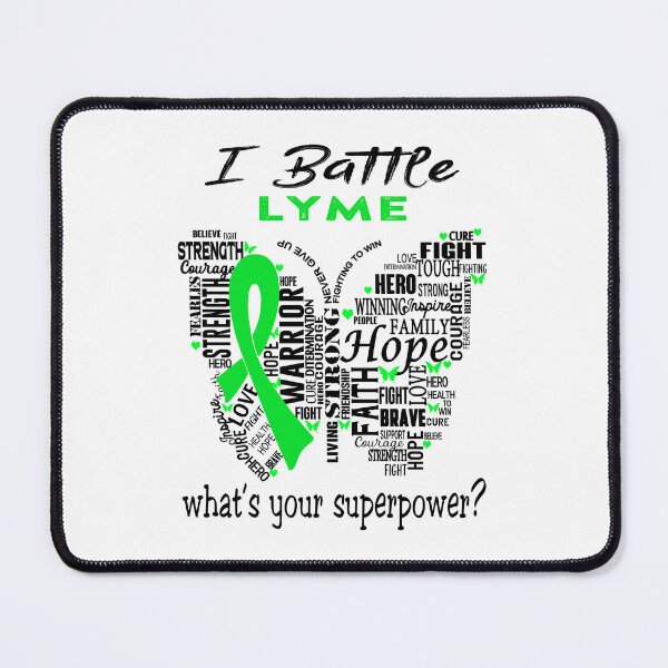 Item preview, Lyme Warrior - I Battle Lyme What is your Superpower? designed and sold by KirstybShop.