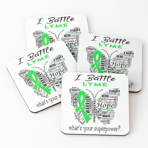 Item preview, Lyme Warrior - I Battle Lyme What is your Superpower? designed and sold by KirstybShop.