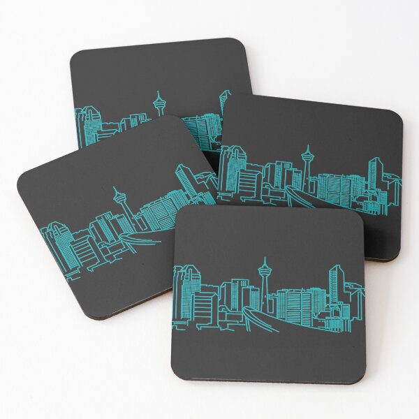 Item preview, Calgary Skyline - Alberta Canada designed and sold by ArtForTrades.