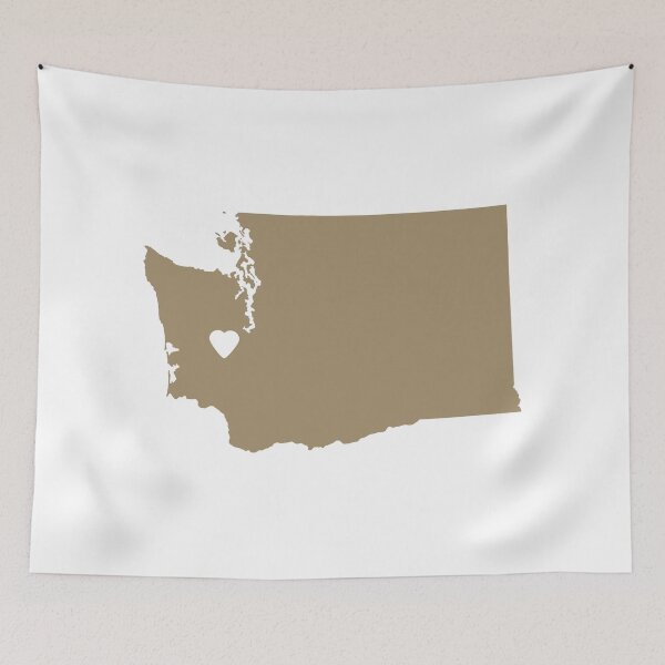 Item preview, Washington Love in Mocha designed and sold by Maren Misner.