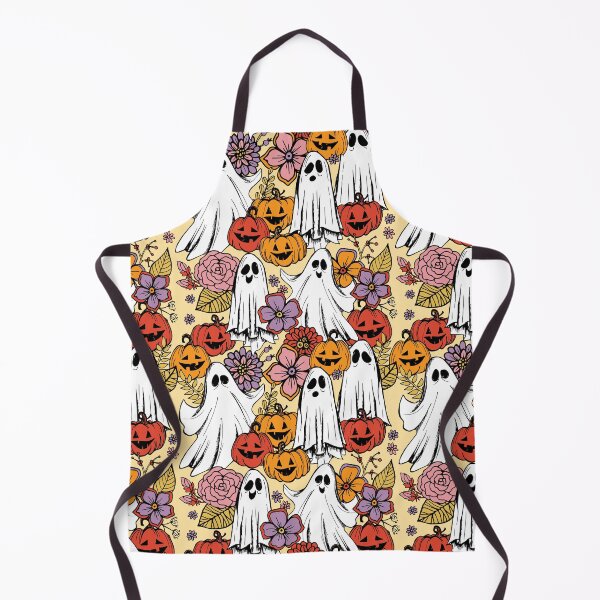 Item preview, Groovy Ghosts Seamless Pattern designed and sold by meghanmarie.