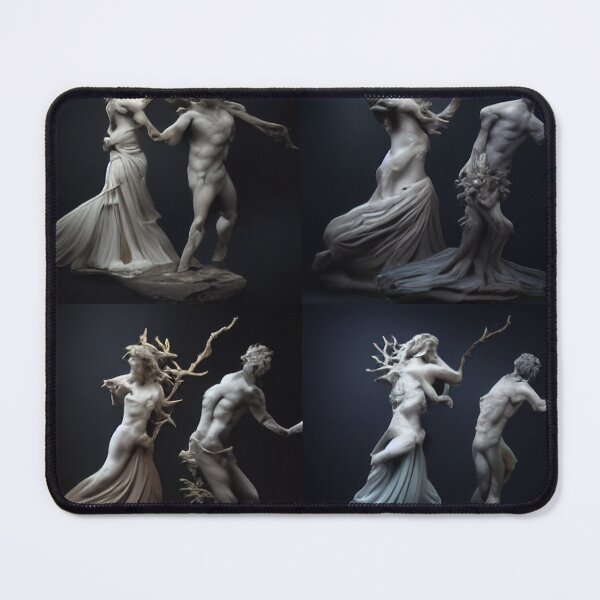 Item preview, Apollo And Daphne Greek Statue designed and sold by DarkAgeArt.
