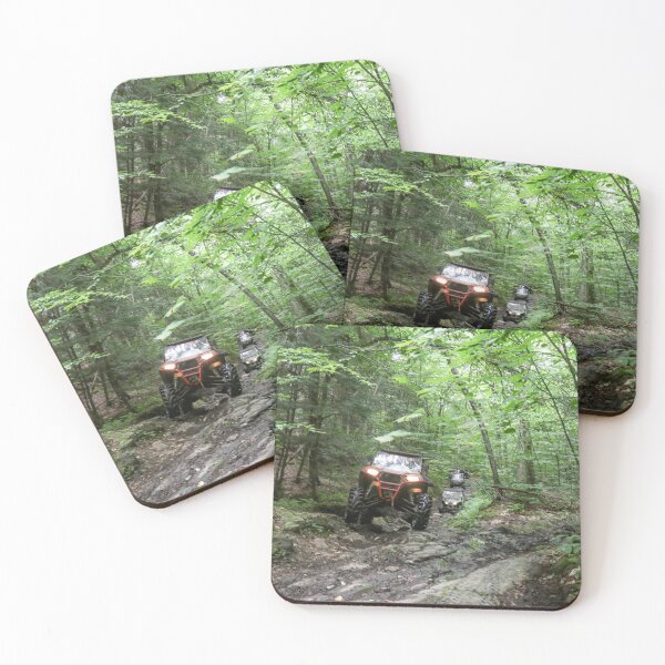 Item preview, Wheelers climbing rocks on trails in New England designed and sold by Katherine Rose.