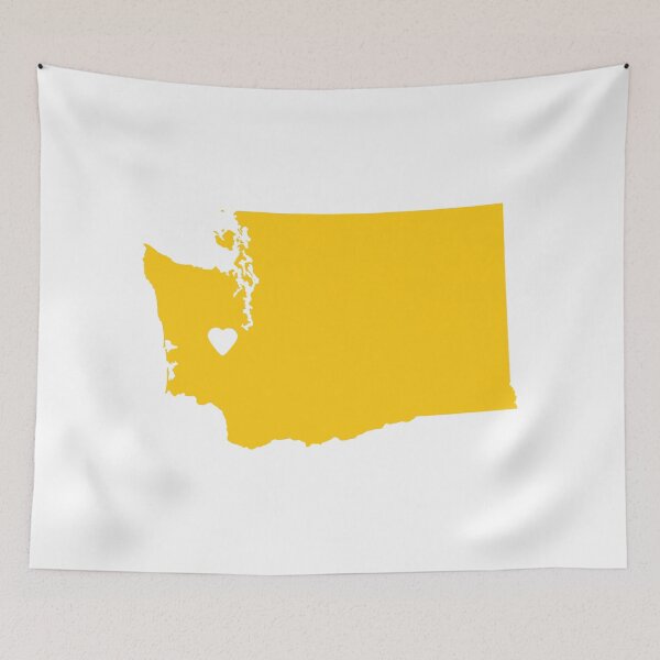 Item preview, Washington Love in Mustard designed and sold by Maren Misner.