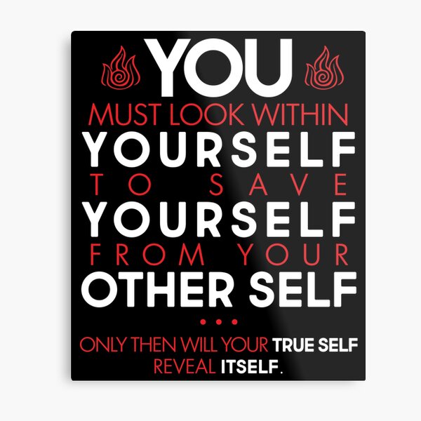 Zuko's Iroh Impersonation Metal Print