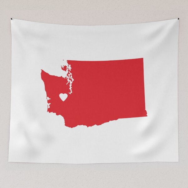 Item preview, Washington Love in Red designed and sold by Maren Misner.