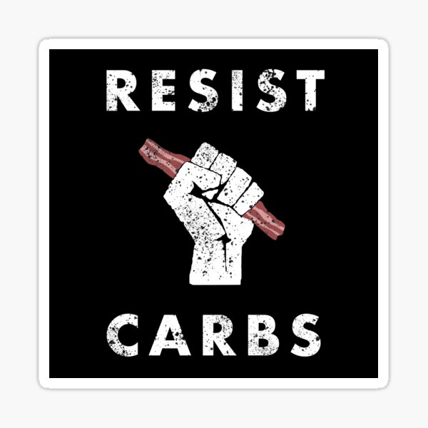 Item preview, Resist Carbs designed and sold by lurchmerch.