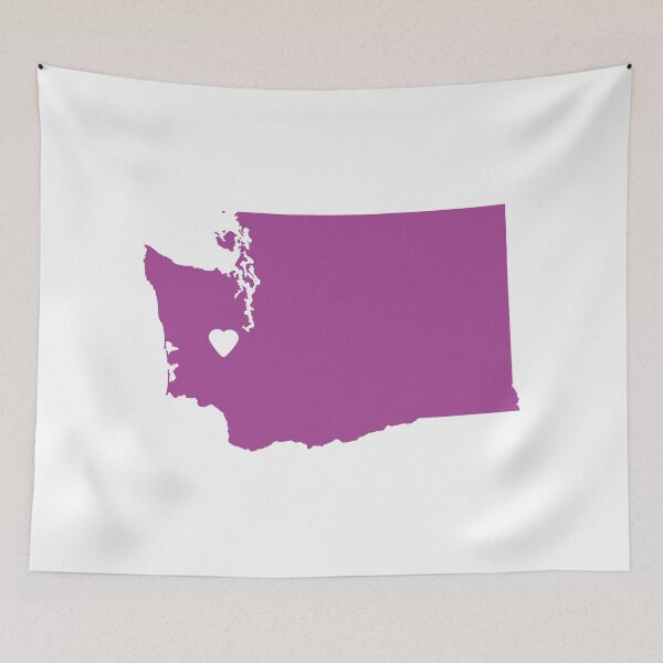 Item preview, Washington Love in Purple designed and sold by Maren Misner.