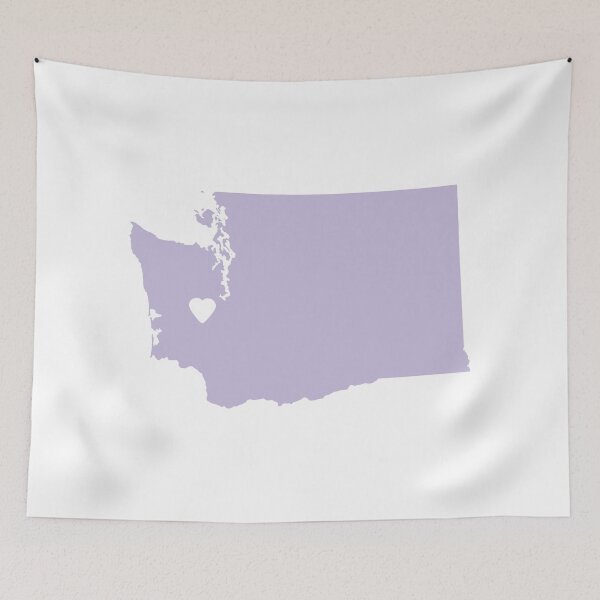 Item preview, Washington Love in Lilac designed and sold by Maren Misner.