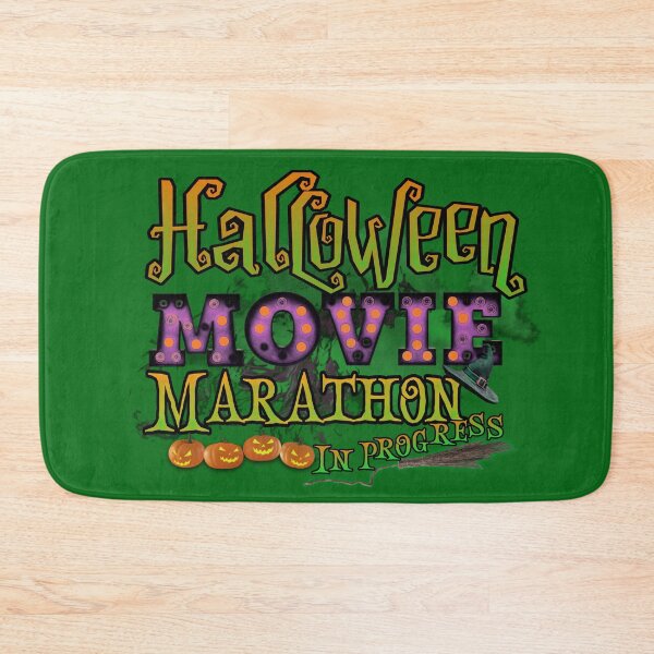 Item preview, Halloween Movie Marathon In Progress Purple Orange Marquee Letter Lights  designed and sold by ChicoryJunction.