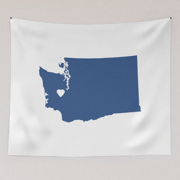 Item preview, Washington Love in Blue designed and sold by Maren Misner.