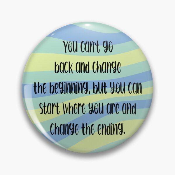 Item preview, You can’t go back and change the beginning designed and sold by Lezbo1986.
