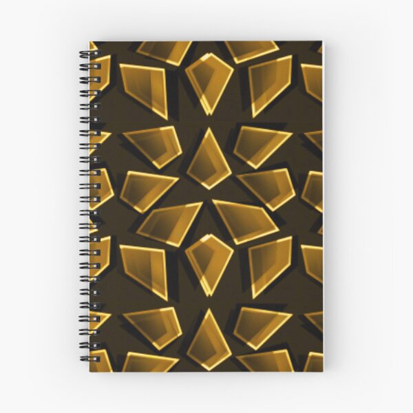 Item preview, Patrón geométrico transparente dorado, en estilo art deco designed and sold by BeInTouch.