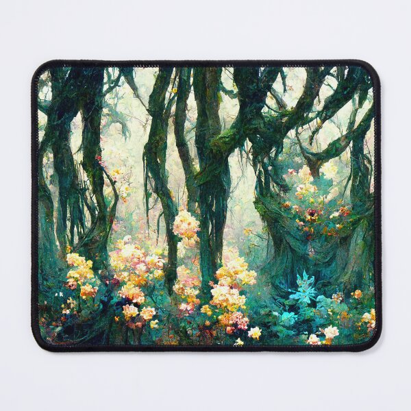 Item preview, Flower Spirits in the Forest (i) designed and sold by ArtbyACcreative.