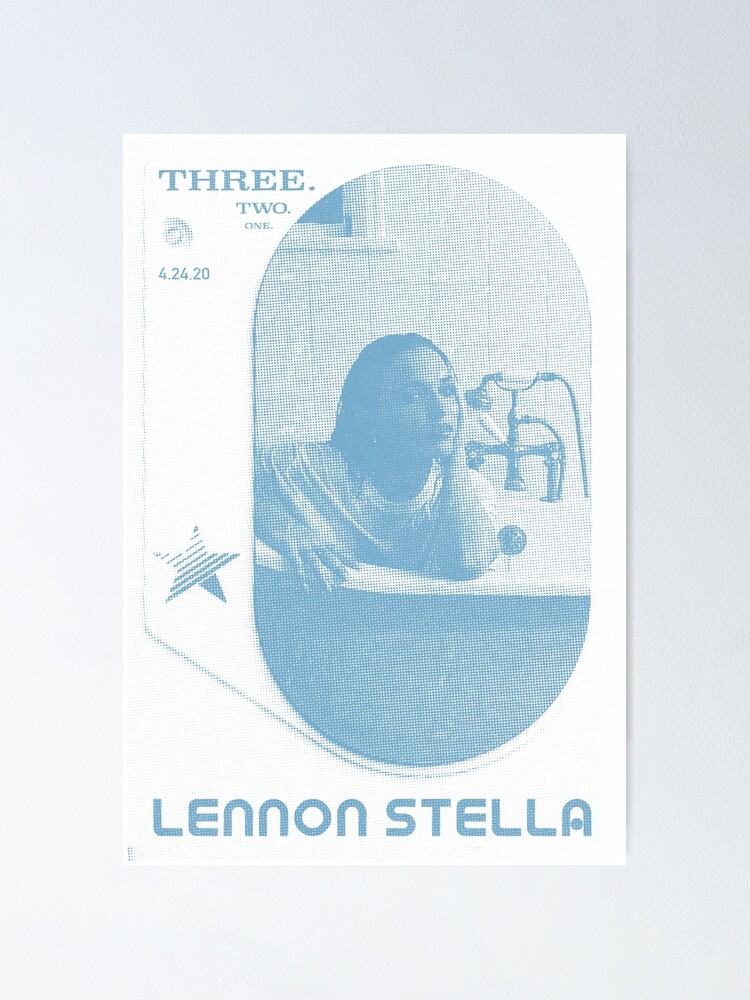 "Lennon Stella Poster, Three Two One" Poster for Sale by leahhotts ...
