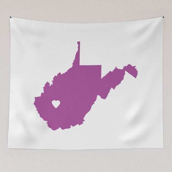 Item preview, West Virginia Love in Purple designed and sold by Maren Misner.