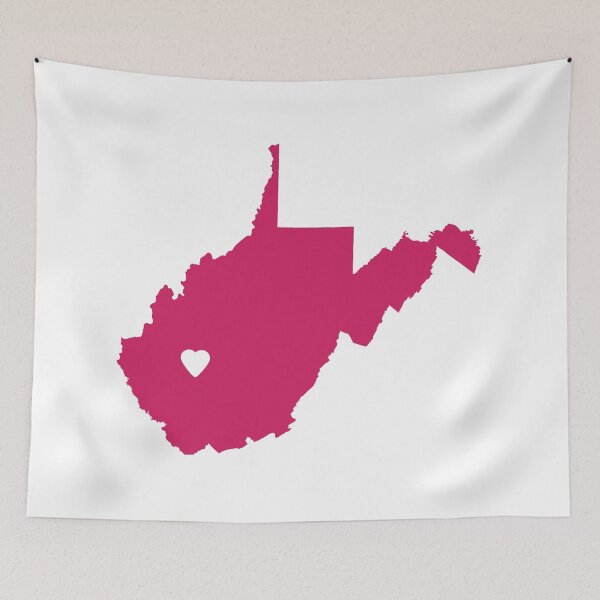 Item preview, West Virginia Love in Magenta designed and sold by Maren Misner.