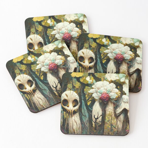 Item preview, Flower Spirits in the Forest (iv) designed and sold by ArtbyACcreative.