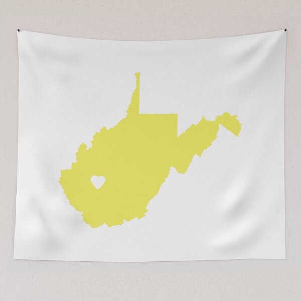 Item preview, West Virginia Love in Lemon designed and sold by Maren Misner.