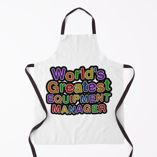 Item preview, World's Greatest EQUIPMENT MANAGER designed and sold by AmyHNJ.