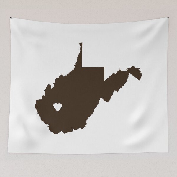 Item preview, West Virginia Love in Coffee designed and sold by Maren Misner.