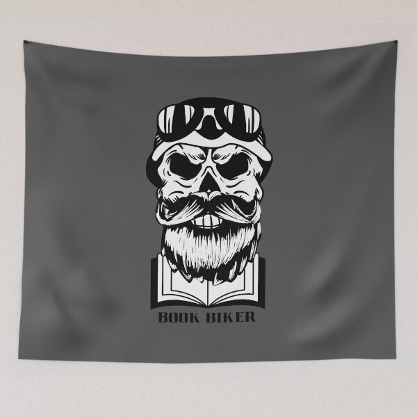 Item preview, Book Biker Design 1 designed and sold by tmdaliggr.