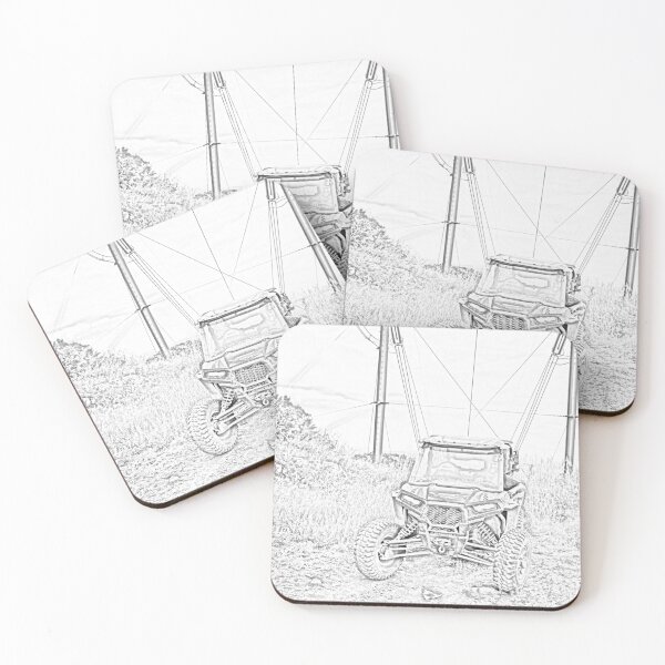 Item preview, B & W of sxs under powerlines designed and sold by Katherine Rose.
