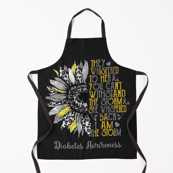Item preview, I Am The Storm Sunflower Leopard Diabetes Awareness designed and sold by rechardtee.