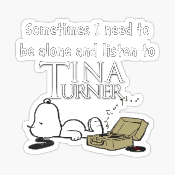 Tina Turner Lovers Sticker