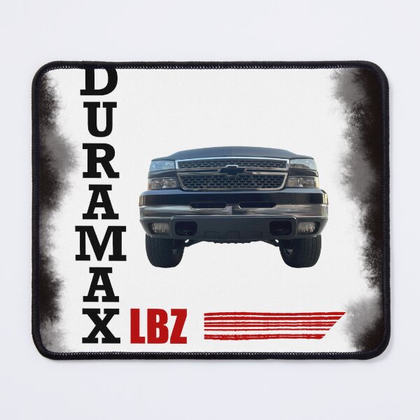 Item preview, Duramax LBZ Truck black and white  with red  designed and sold by WildCanyon.