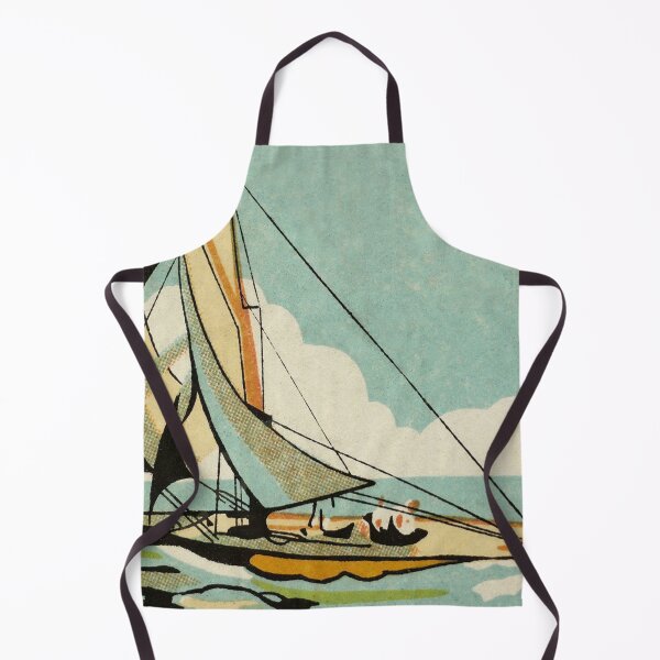 Item preview, Sailboat, Japanese Vintage Art designed and sold by vintagevivian.